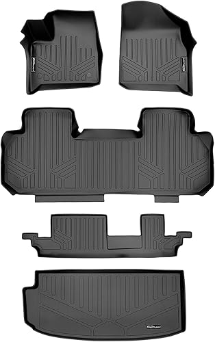 Miniatura 32 de MAXLINER - Juego de alfombrillas de primera fila, color negro, compatibles con Chevrolet Traverse 2018-2023, todos los modelos Chevrolet (Traverse)
