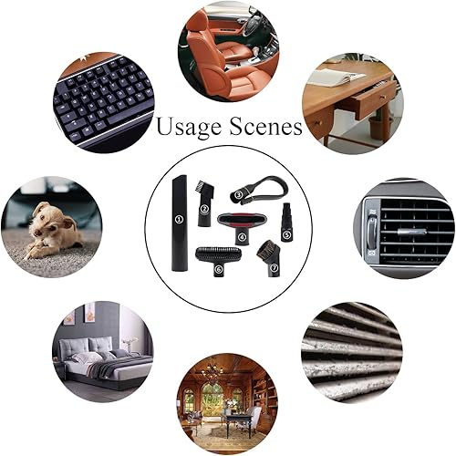 Miniatura 4 de 11 accesorios universales de vacío para accesorios de aspiradora de tienda, adaptador de manguera de 2 12 a 1 14 pulgadas para aspiradora de tienda,