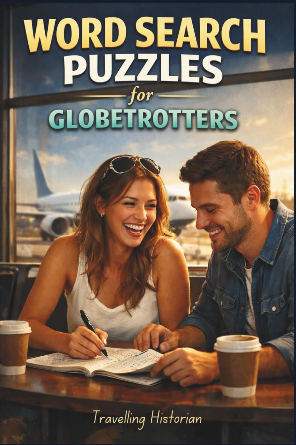 Word Search Puzzles for Globetrotters - Puzzles to Make Airport Waiting Actually Enjoyable: The Perfect Way to Pass Time While Waiting at Airports (Wordsearch for Grown-ups)