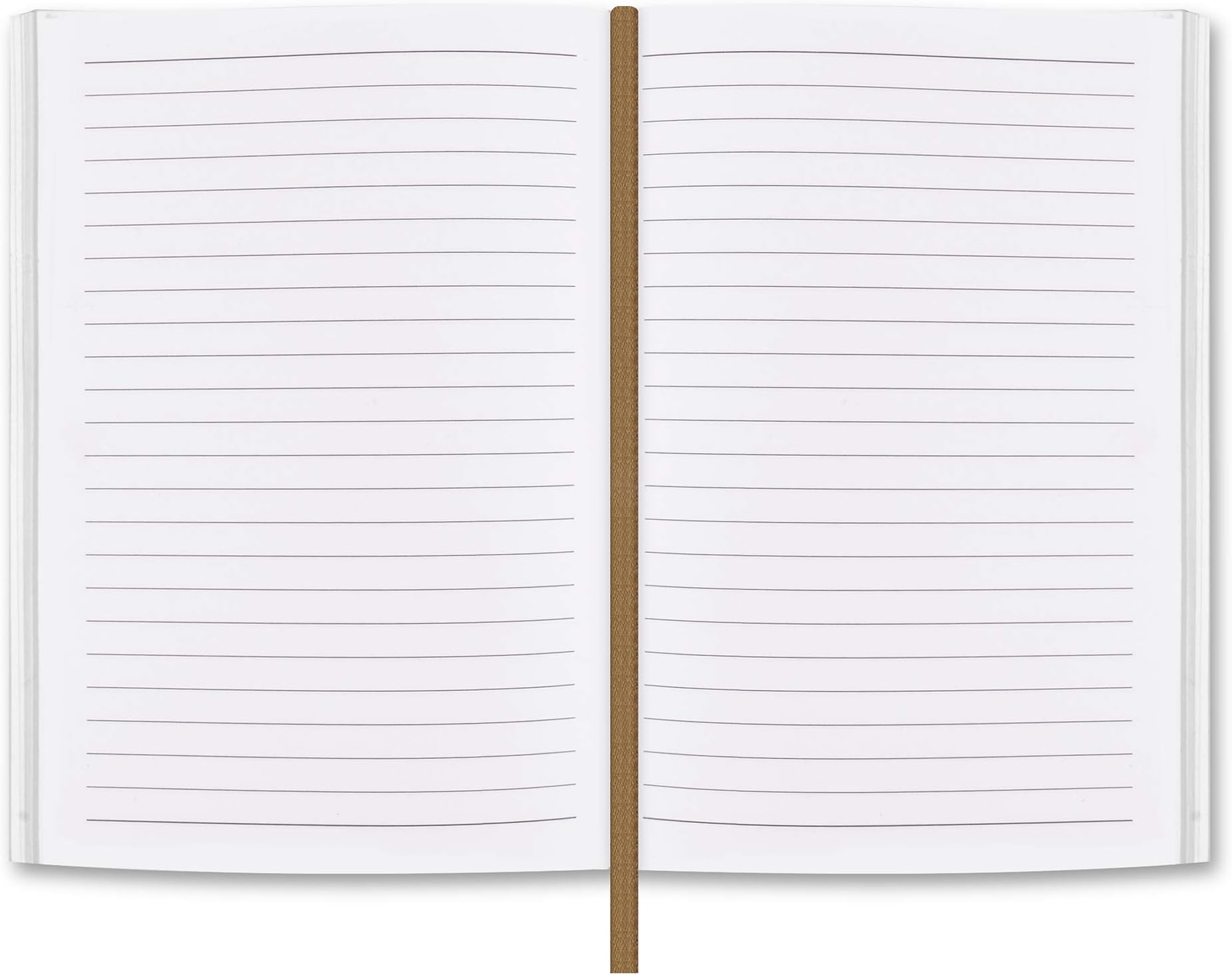 Lined Journal Notebook Paper - ® for Refillable Leather Journals – Premium Milled Inserts A5 Paper 70gsm Sheets Ruled Notepad 8.25 x 5.75 Inches with 320 Refill Pages and Helpful Bookmark