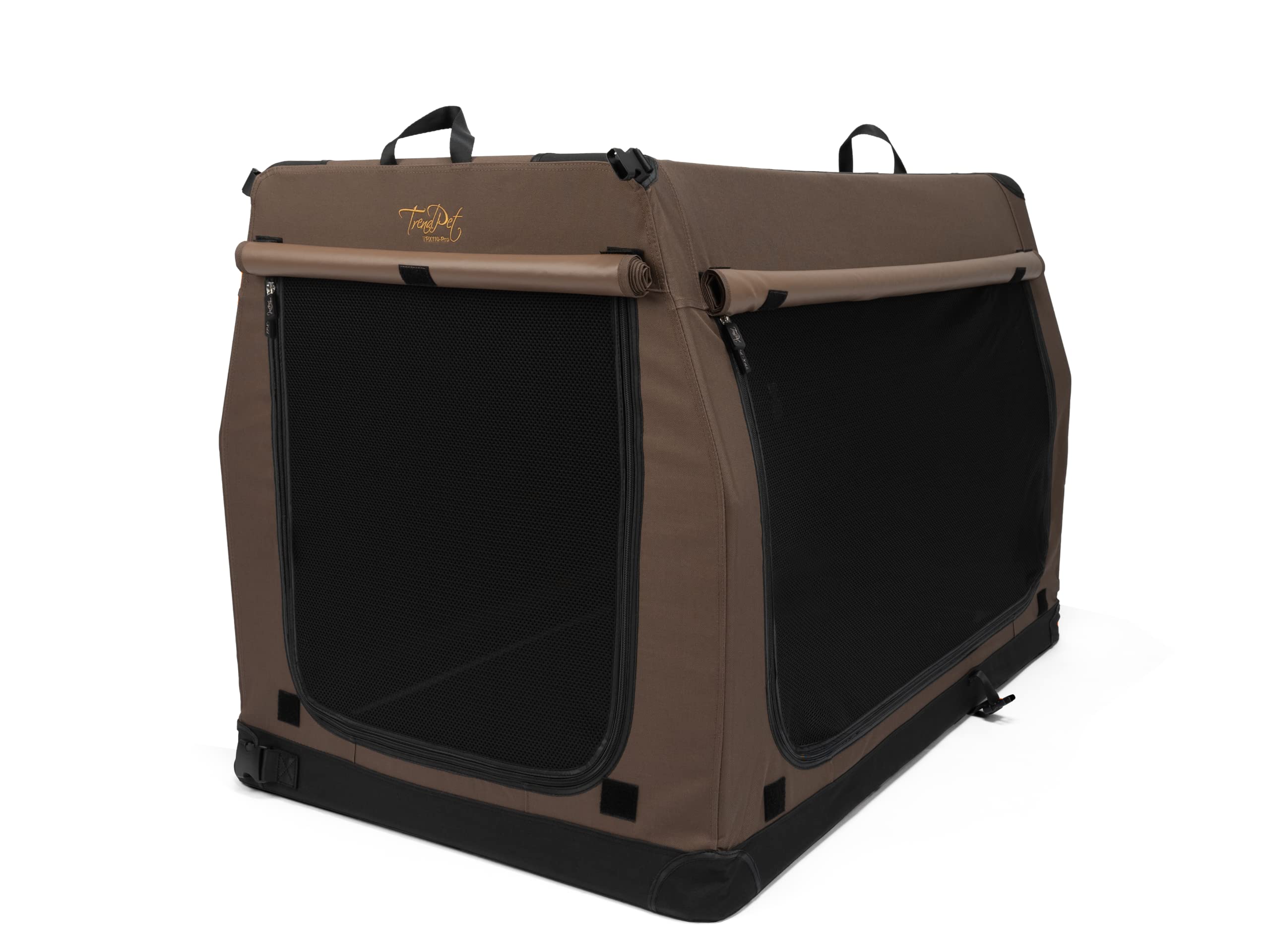 TrendPet TPX110-Pro Leichte, Faltbare Hundebox aus Aluminiumrahmen