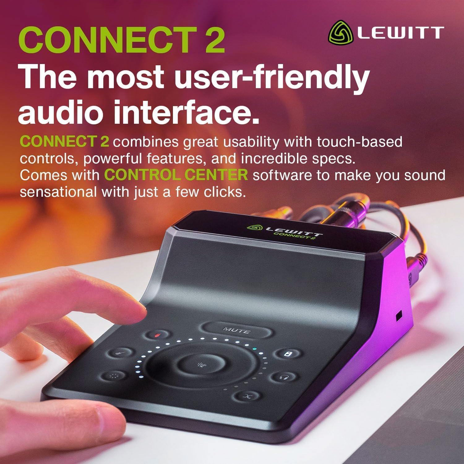 Lewitt Connect 2 Touch-Based Interface