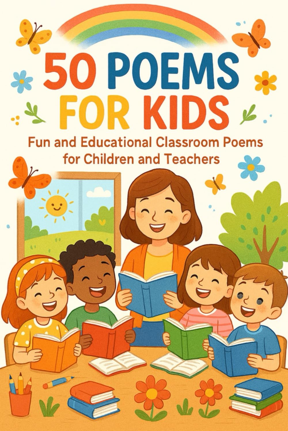 50 Poems for Kids: Fun and Educational Classroom Poems for Children and Teachers
