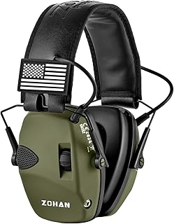 ZOHAN UPGRATED EM054 Electronic Shooting Ear Protection...