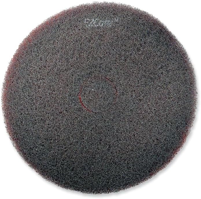 Miniatura 3 de EZ Care - Almohadilla para fregar resistente, 20 diámetros, color rojogris, 5cartón