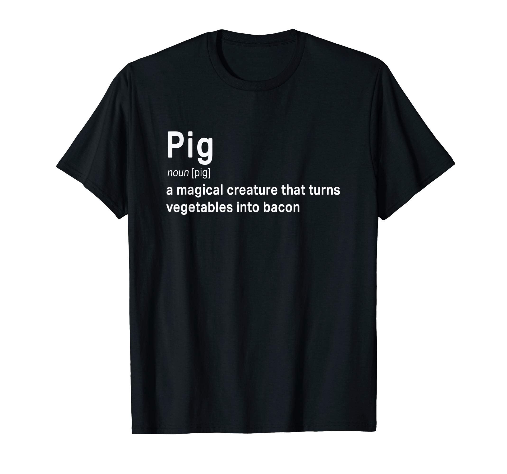 Best Top Pig Definition Quote Pun T-shirtsBest Hilarious Pig and Bacon Definition Funny Gift T-ShirtOEKO-TEX STANDARD 100
