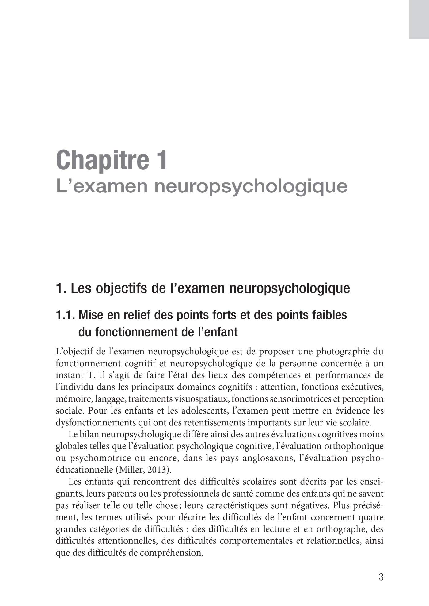 L'examen neuropsychologique de l'enfant et de l'adolescent avec NEPSY II