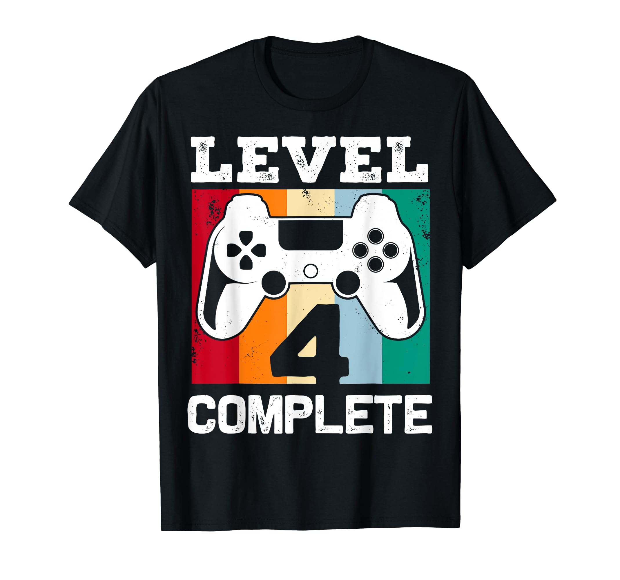 4th Year Wedding Anniversary Gift for Him Level 4 Complete T-Shirt