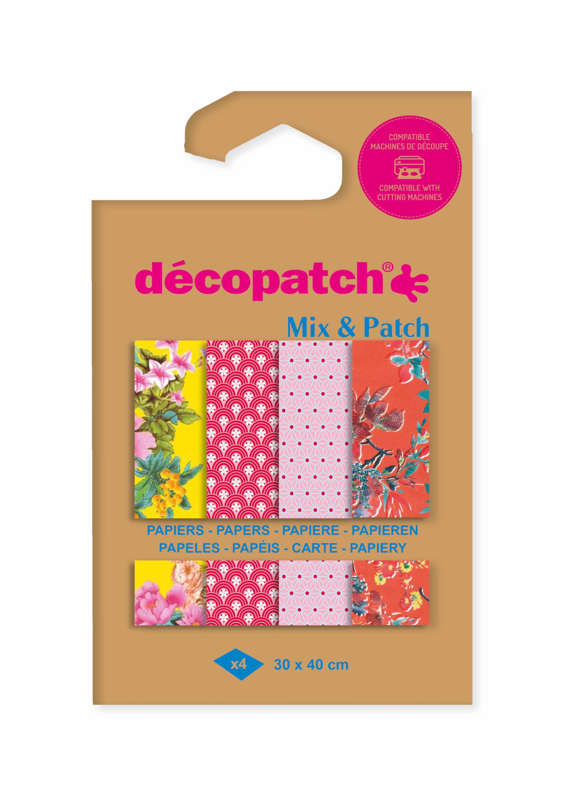 Décopatch DP046C - Mix & Patch - Balade à Kyoto