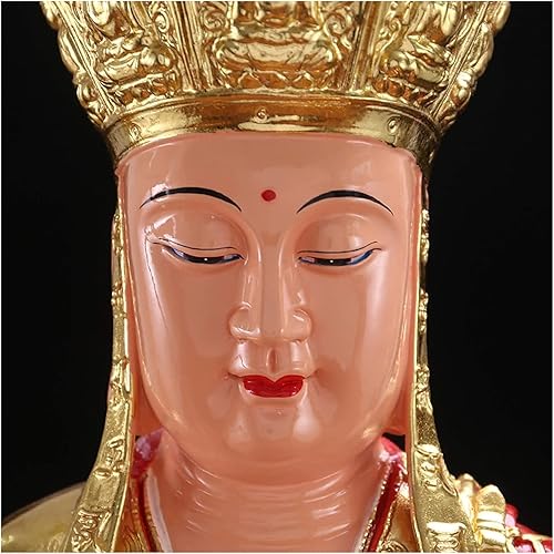 Miniatura 3 de Escultura de mesa, escultura de Buda, figura de resina, estatua de Buda TangSeng, decoración del hogar, los mejores regalos de estilo chino chino,