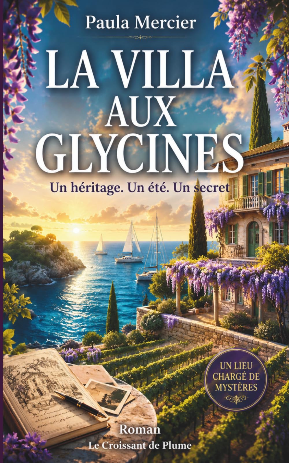 La Villa aux Glycines: Un héritage. Un été. Un secret.