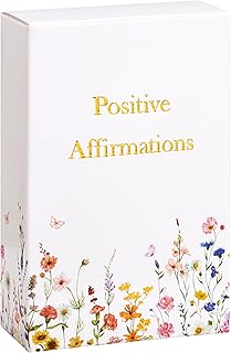 Crisky Positive Affirmation Cards for Women, 50 Pack Daily Affirmations,...