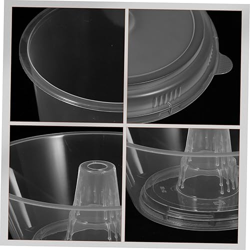 Miniatura 5 de 5 juegos de tazas combinadas para bebidas y cuencos portátiles para comida, prácticos cuencos de aperitivos y accesorios de aperitivos para postres,