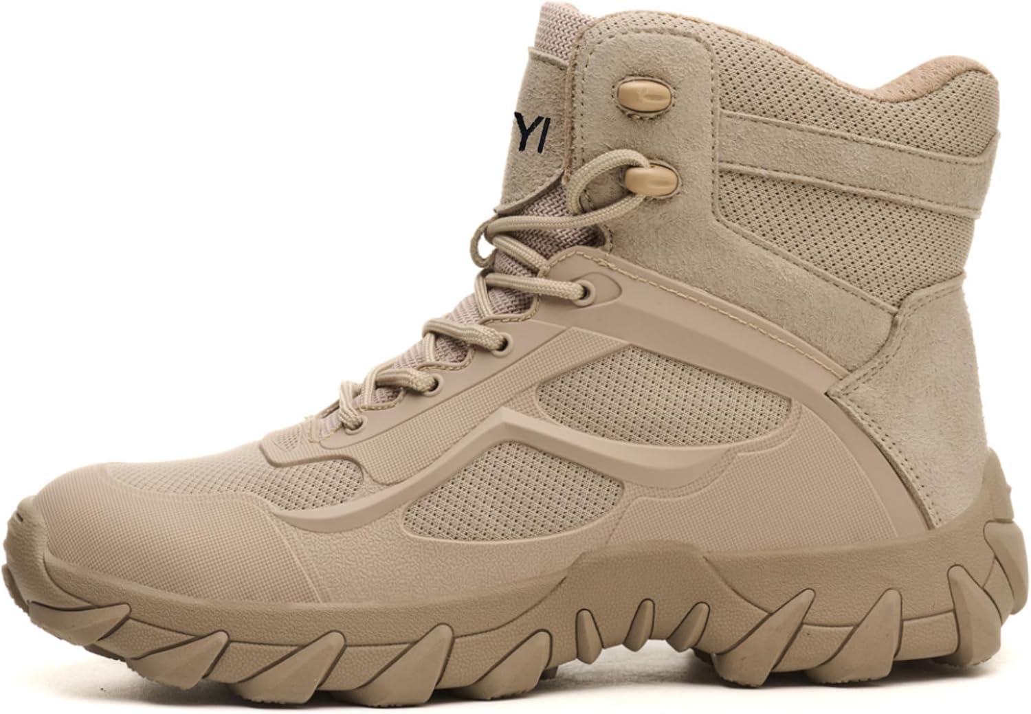 Steel Toe Work Boots for Men – Wide Toe Comfortable Breathable Safety Shoes, Anti-Slip Industrial & Construction Footwear - Image 5