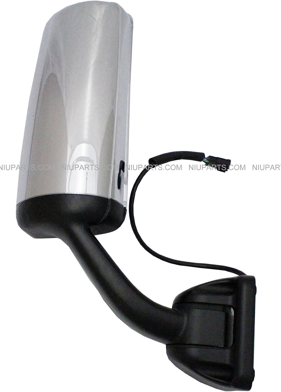 Door Mirror Heated and Powered with Chrome Cover - Driver and Passenger Side (Compatible with Freightliner Cascadia 2008-2017)
