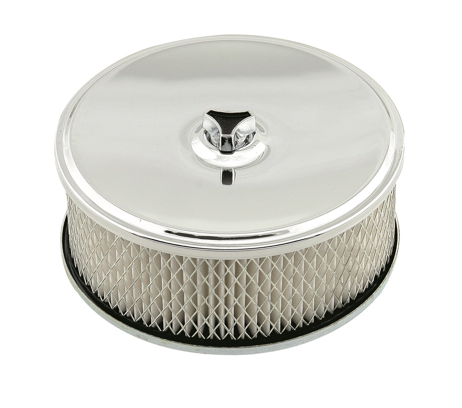 Mr. Gasket Air Filter Assembly, 6 3/8 Hi Rise 5"Neck