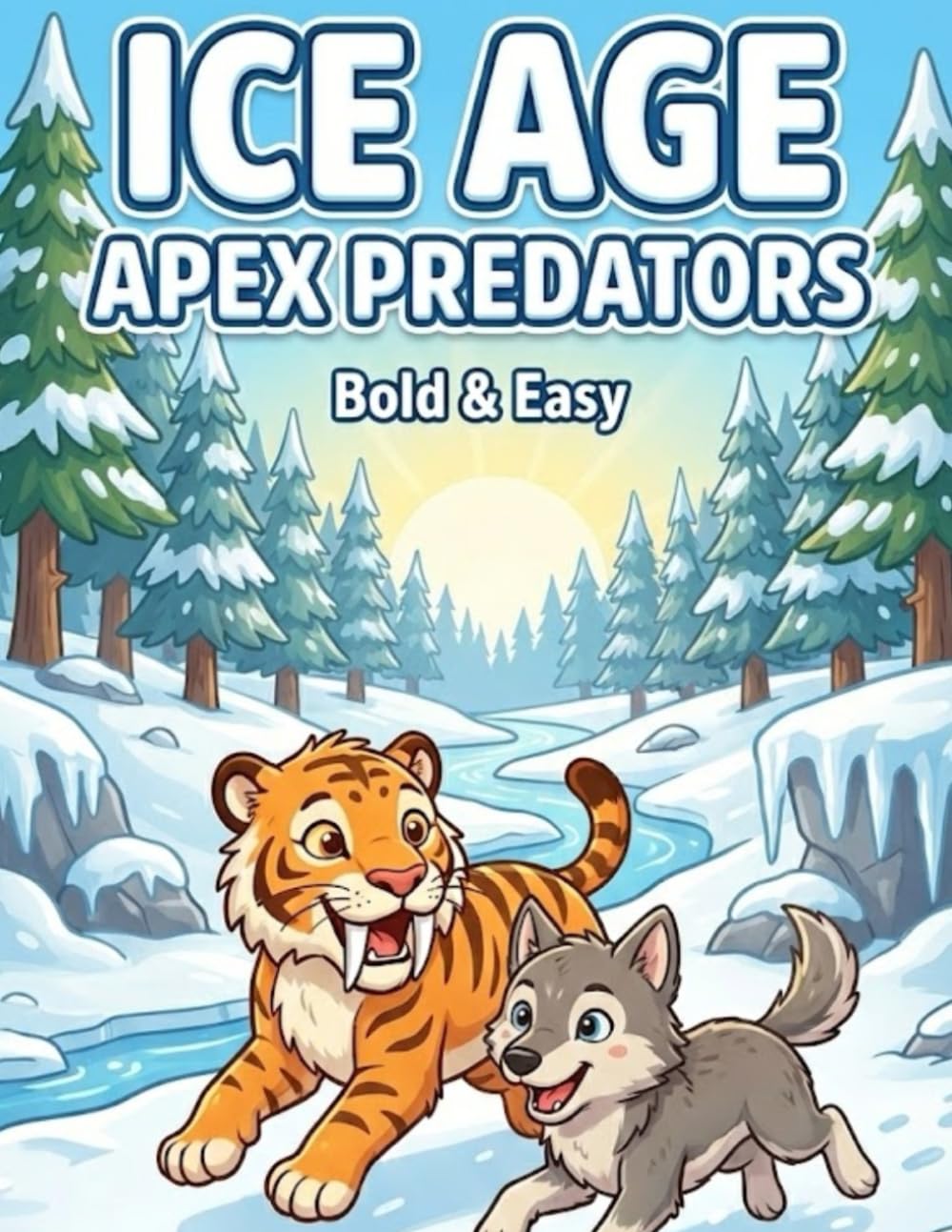 Ice Age Apex Predators: Bold ＆Easy (Kawaii Prehistoric Adventure Series)