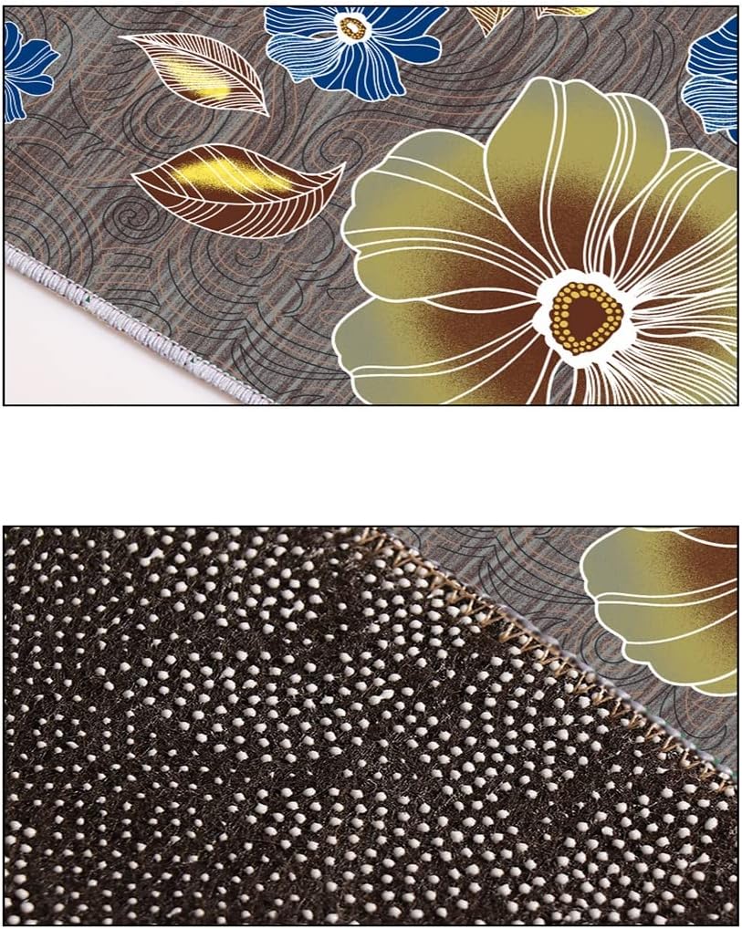 廊下カーペット ロングマット 玄関マット 廊下敷き カーペットキッチンマットマルチロールカーペット 滑り止めマット 洗えるカーペット