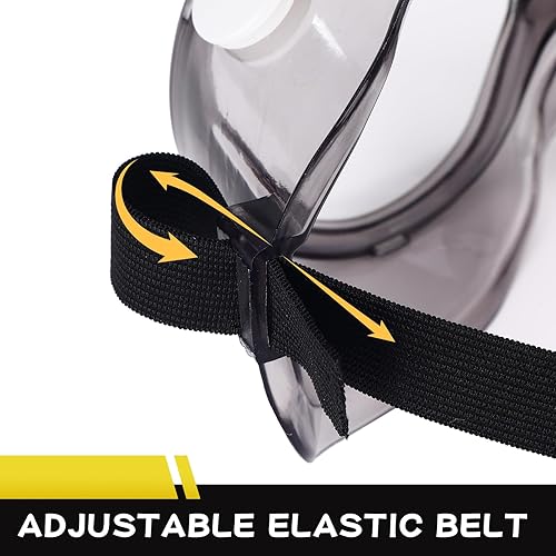 Miniatura 5 de Yunsailing Gafas protectoras de seguridad para laboratorio, transparentes, antivaho y protección ocular, para hombres y mujeres