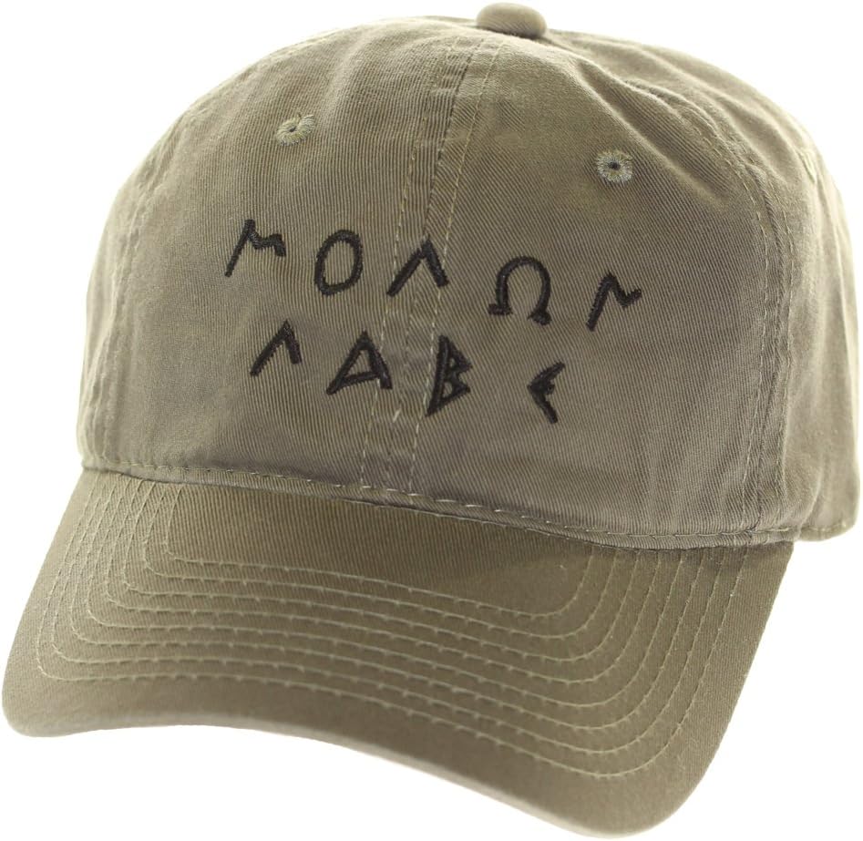 Men's Cotton Hat Molon Labe Old Greek