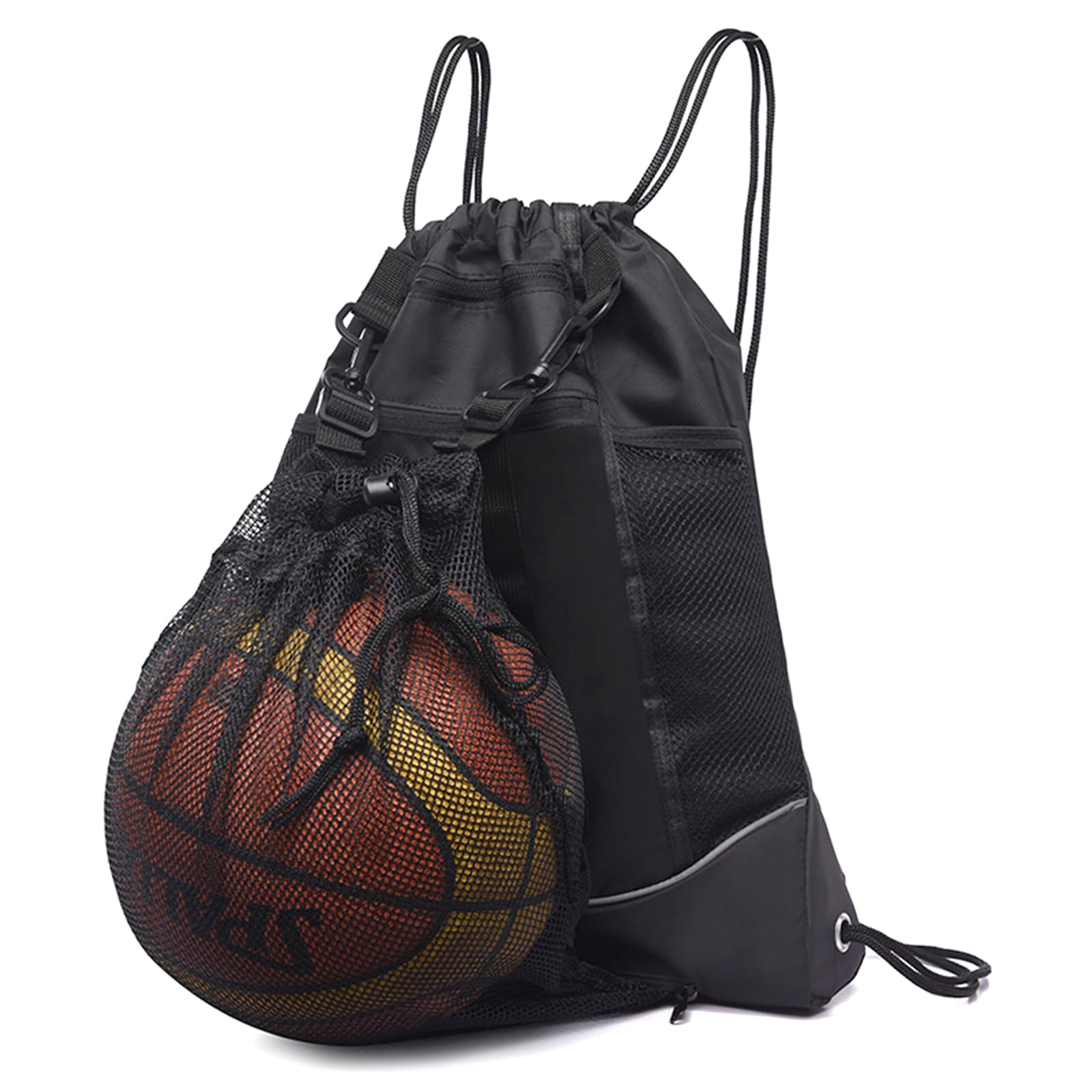 Zaino Da Basket Kono - Scomparto Inferiore Per Palla, Porta Laptop 15.6", Multiuso Per Sport E Viaggi | Capiente E Resistente