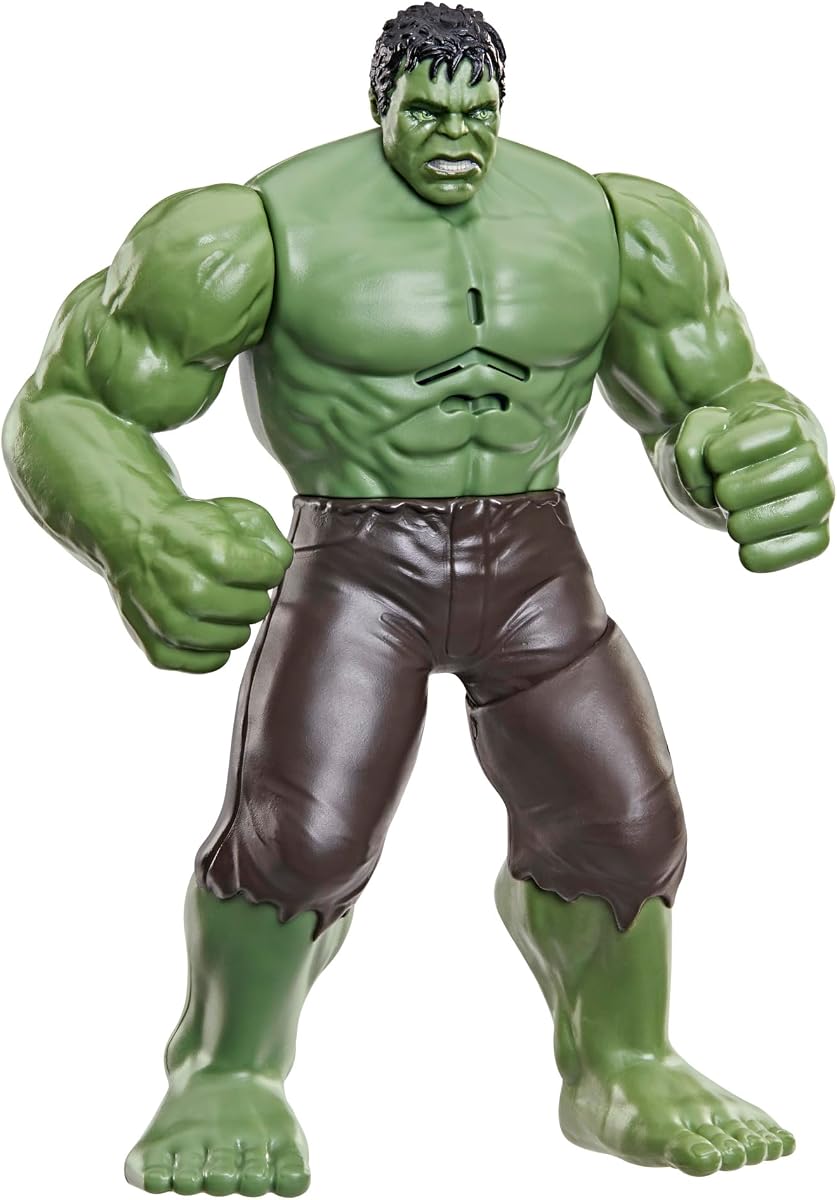Marvel Studios Spider-Man: Brand New Day Hulk Action FX 6-Inch Electronic Figure with Sound Effects, Super Hero Toys and Figures for Kids, Ages 4+