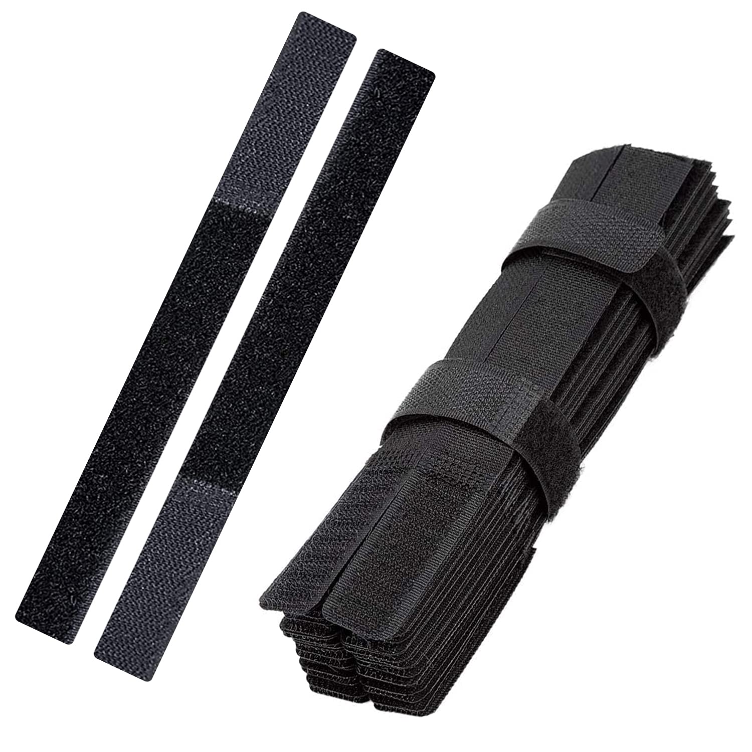 Lifekrafts Cable Ties Reusable Fastening Cable Ties Cable Straps Strips Wire Organizer Cord Rope Holder for Laptop PC TV 7 Inch, Pack of 20 - Black (B09512PD3N) Amazon Price History, Amazon Price Tracker