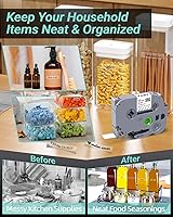 Vista 9 de BOYEEZON Paquete de 2 cintas para etiquetadoras TZe-131 de 0.472 in 0.47 laminadas transparentes, compatibles con Brother P Touch TZe-131 Negro