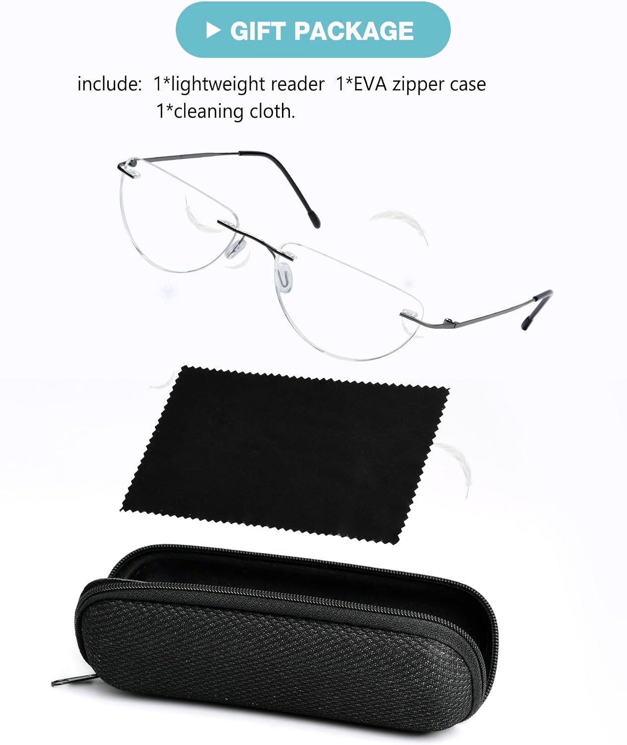 Gafas De Sol Ultra Ligeras Sin Montura PARANOID - UV400, Para Conducir, Pesca, Exteriores