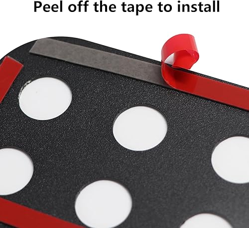 Miniatura 3 de ETL INDUSTRIES Adhesivos para ventana de puerta trasera, cubierta de panel de vidrio de aleación de aluminio para Jeep Wrangler JK JKU 2011-2017 (no