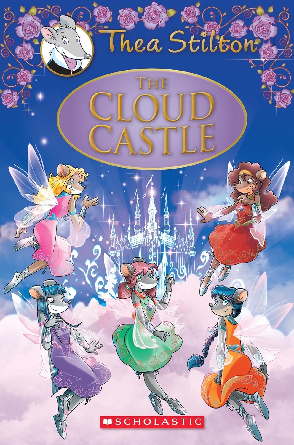 Scholastic The Cloud Castle by Thea Stilton - Paperback