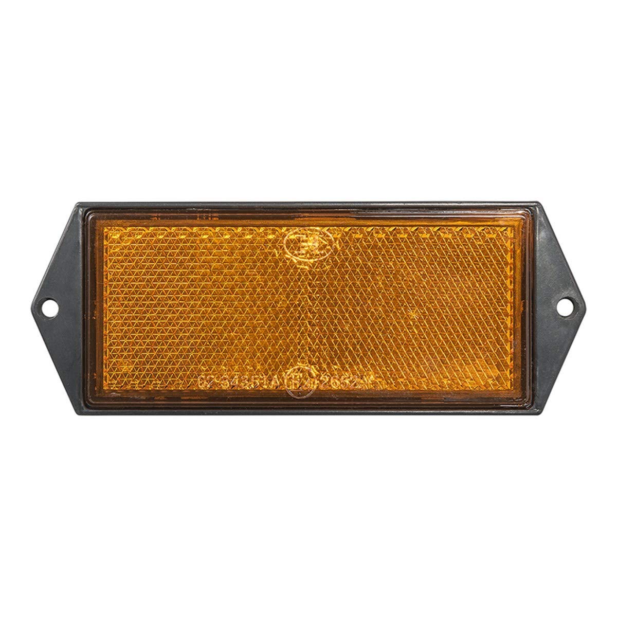 4x Reflektor Orange 104x40mm Zum Anschrauben