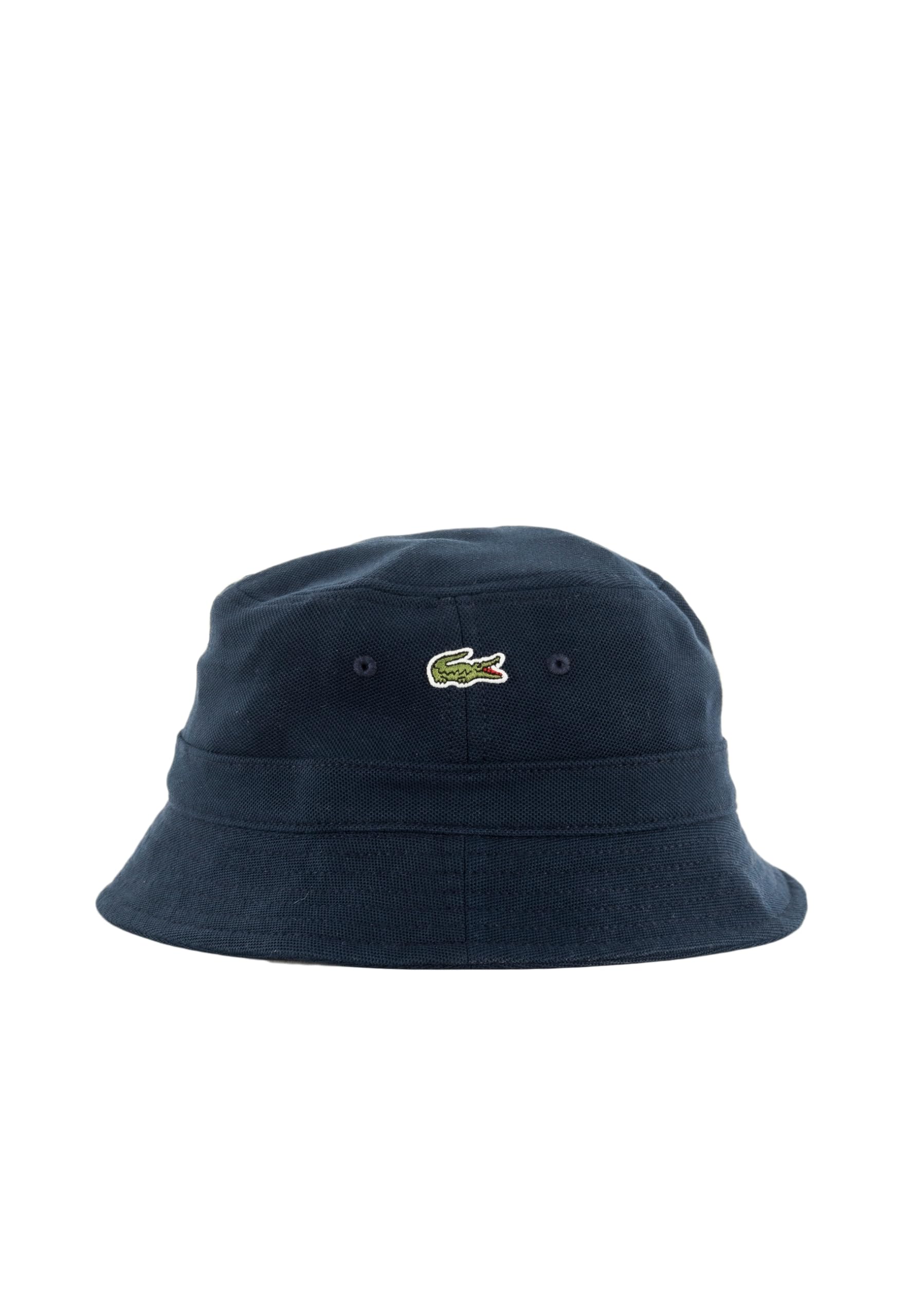 Lacoste Pique Bucket Hat - Navy
