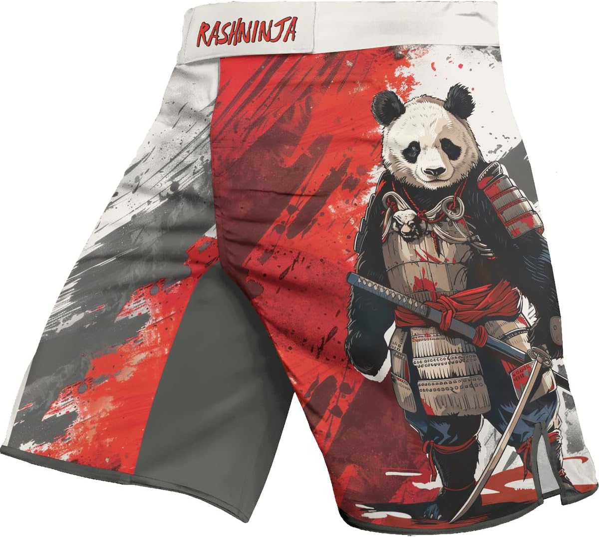 Panda Grappling Combat Shorts Men MMA Fight Shorts BJJ Boxing Wrestling Jiu Jitsu