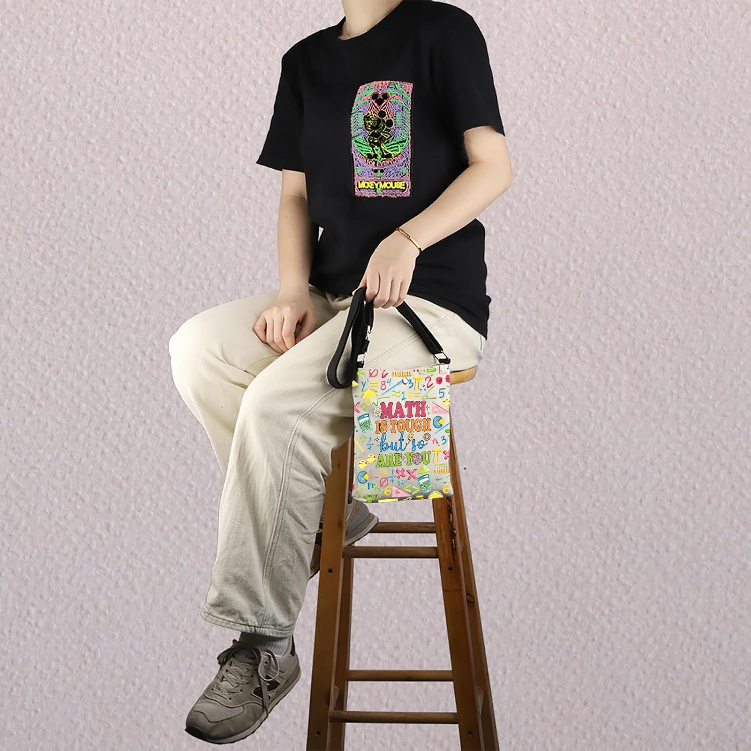 面白い数学ギフト 数学クロスボディバッグ 数学愛好家ギフト 数学教師ギフト 数学者ギフト 数学オタクギフト