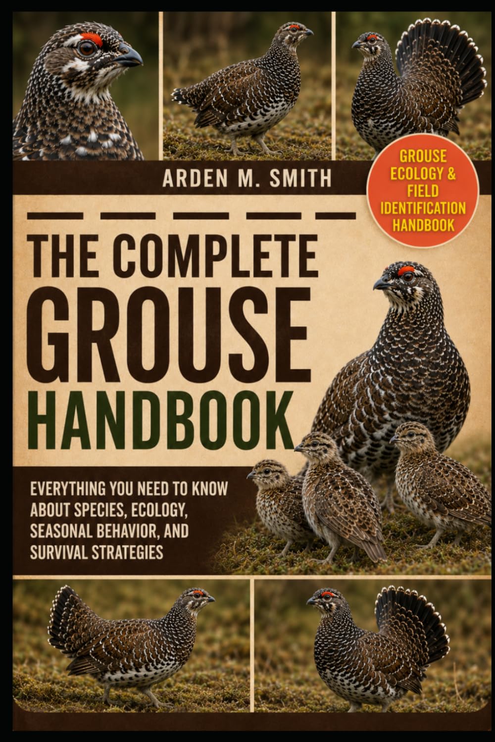 THE COMPLETE GROUSE HANDBOOK: Everything You Need to Know About Species, Ecology, Seasonal Behavior, and Survival Strategies