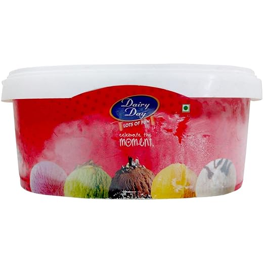 Dairy Day Ice Cream Real Chocolate, 900ml Tub Amazon.in Grocery