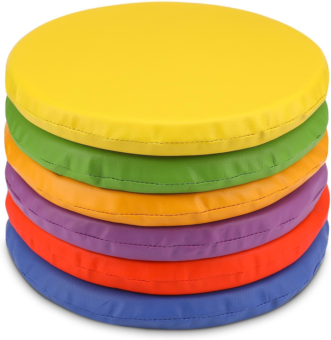 Coussins de sol de 30 cm pour école primaire et séances de yoga enfants