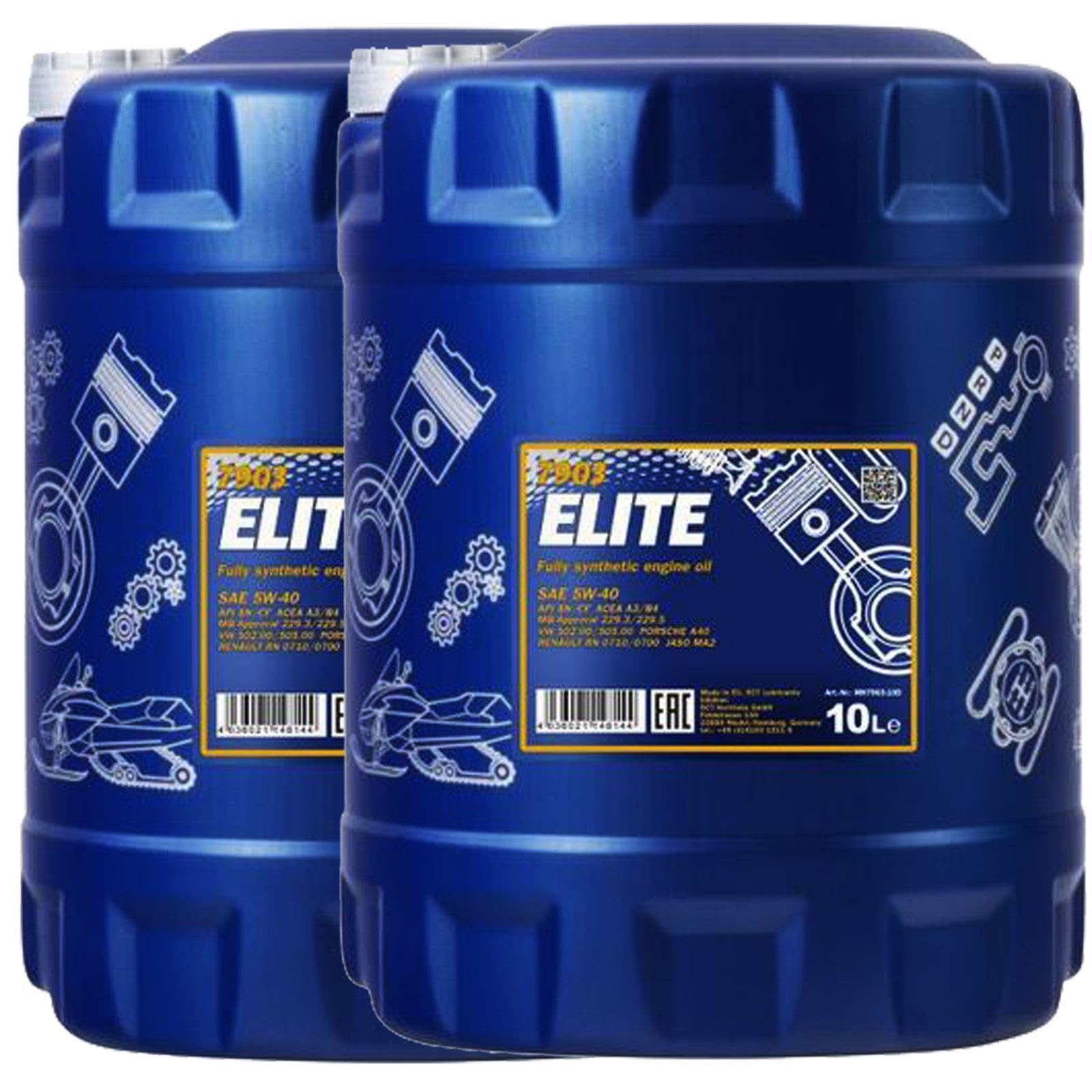 SCT Germany 2x Motoröl (20 L) | Acea B4/A3 502.00/505.00 229.5,