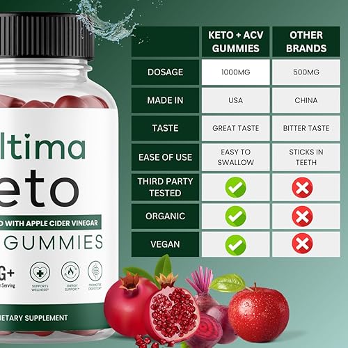 Miniatura 2 de Zonata Gomitas Ketofitásticas gomitas Keto Fitastic ACV 60 unidades paquete de 1