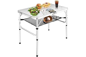 Medium Folding Table: Compact, Adjustable, and Portable Versatility