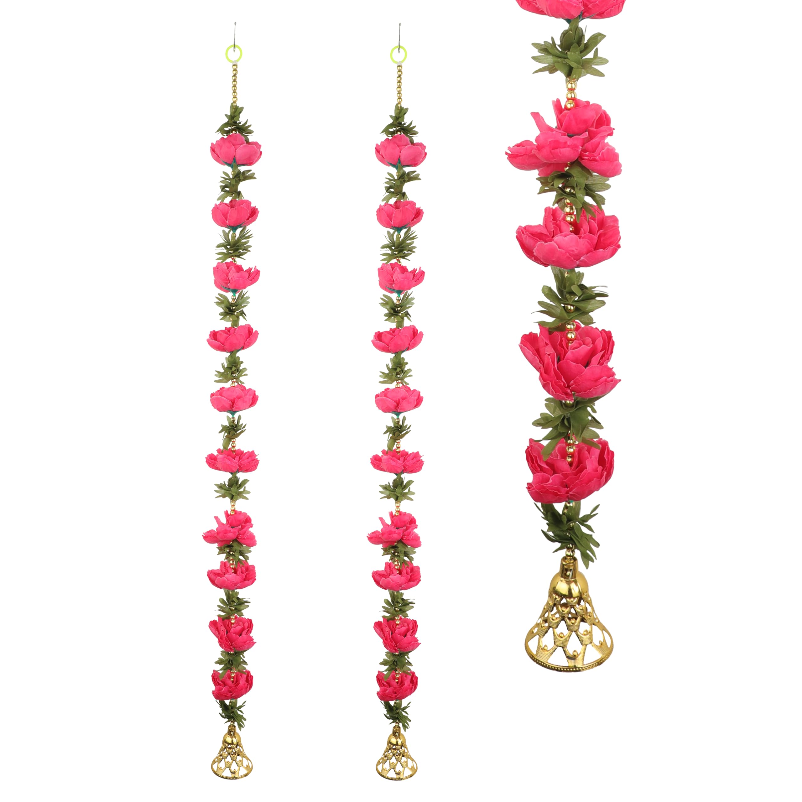 Suspension de porte aux roses et perles pour sublimer votre temple et maison