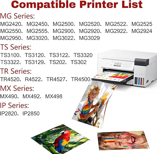 Miniatura 2 de Cartucho de tinta PG245XL de repuesto para Canon PG-245XL 245XL 245 XL Pixma MX490 MX492 MG2522 MG3022 MG2520 MG2525 MG2550 TS3100 MG3029 TS3122