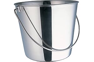 Premium Dog Food and Water Bucket