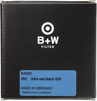 B+W 52mm Basic IR Black 093 Glass Filter
