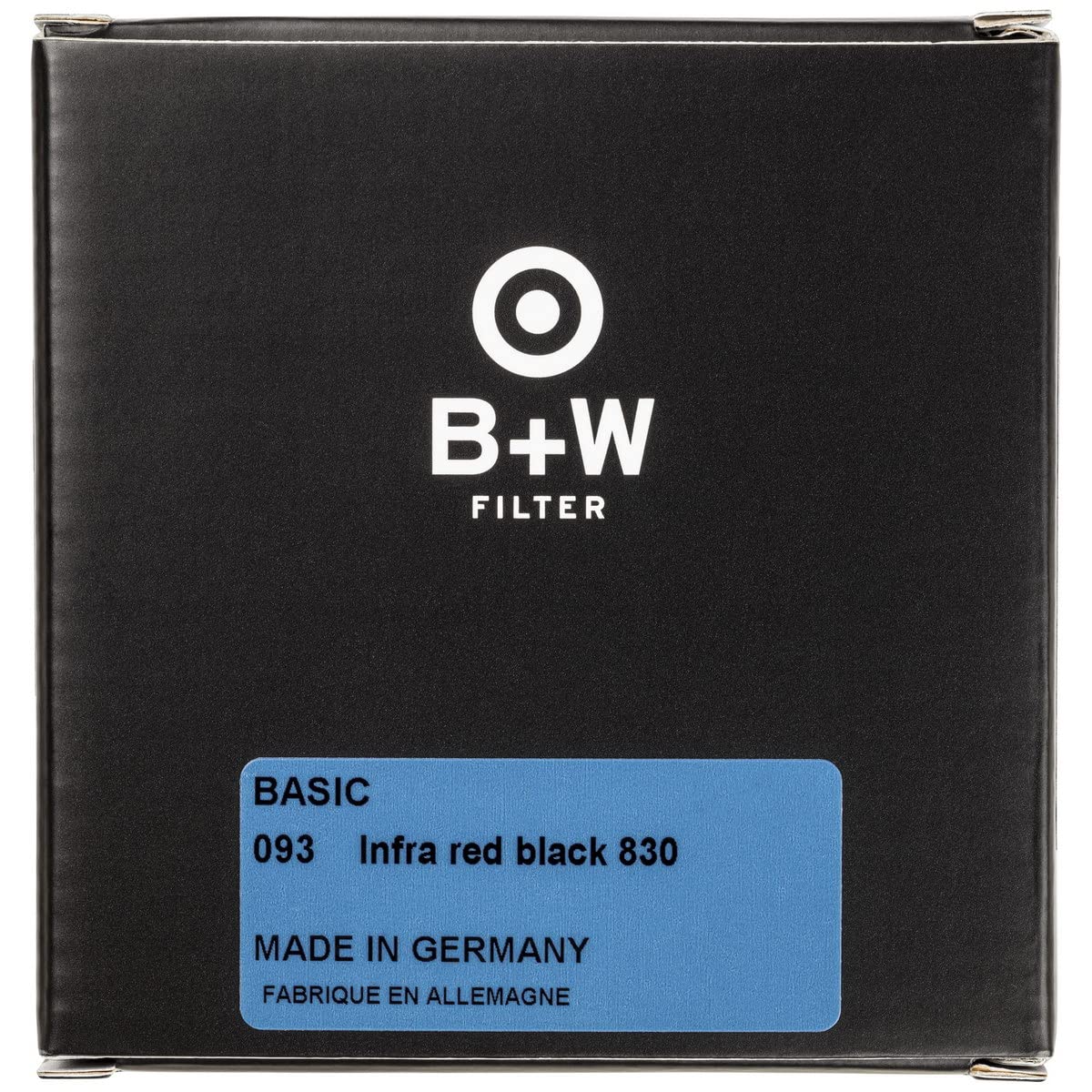 B+W Filtre 46mm IR Rouge-Noir 830 Basic