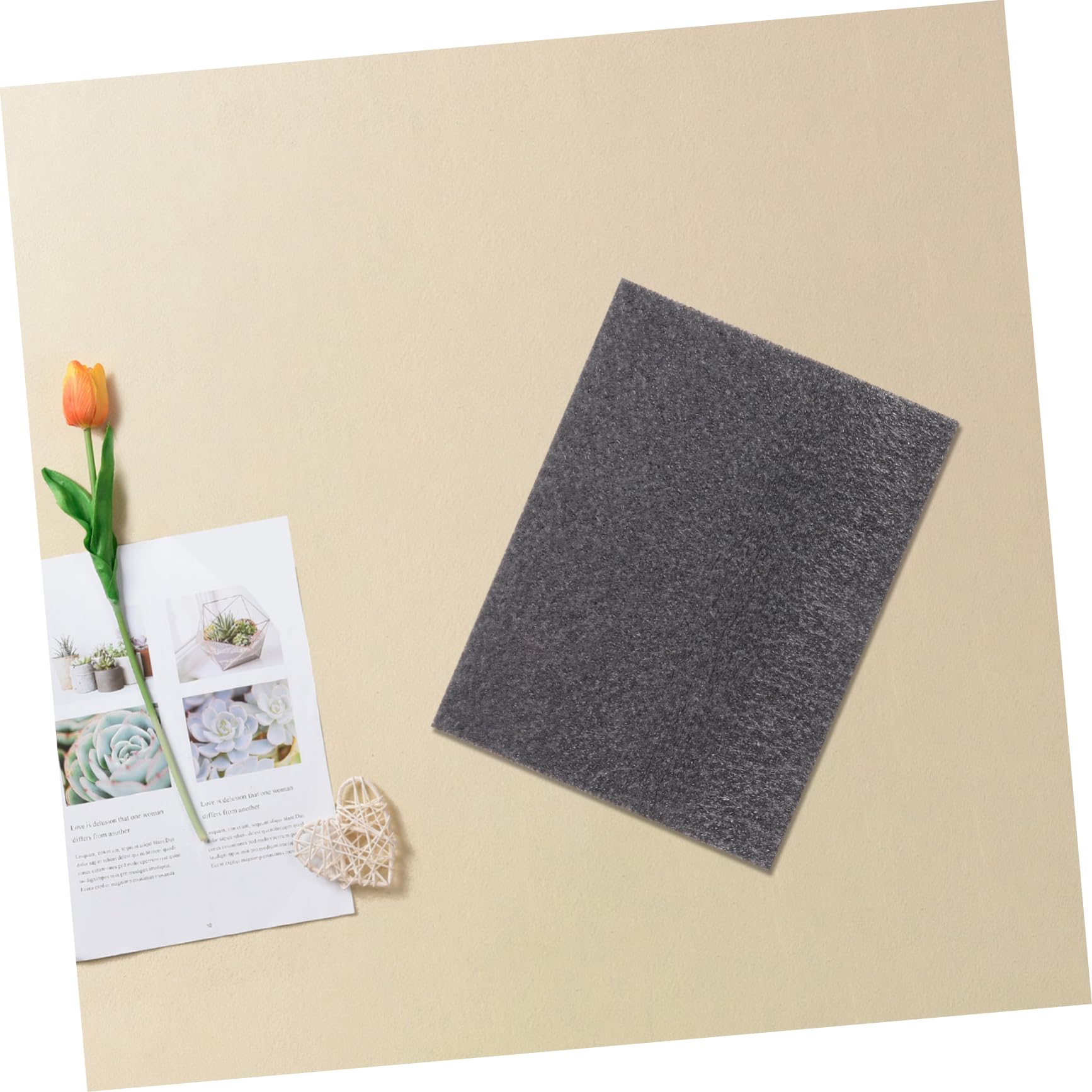 Veemoon 2pièces Mousse pour Loisirs Créatifs Découpe Facile Coton Perlé Inserts Emballage Coussinets Mousse Protection Douce pour Bricolage