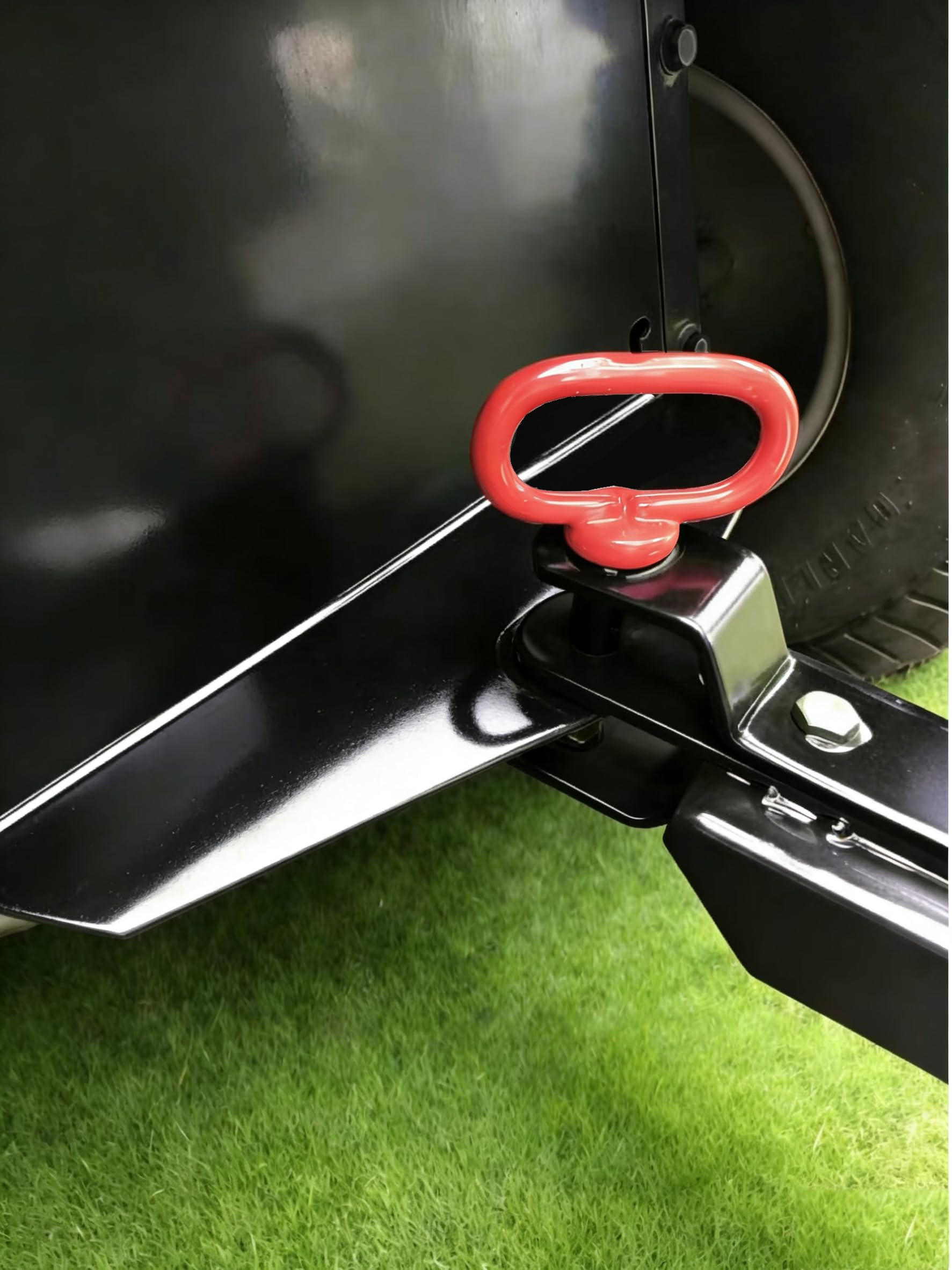 Trailer Hitch Pins - Red Handle & Rustproof -5