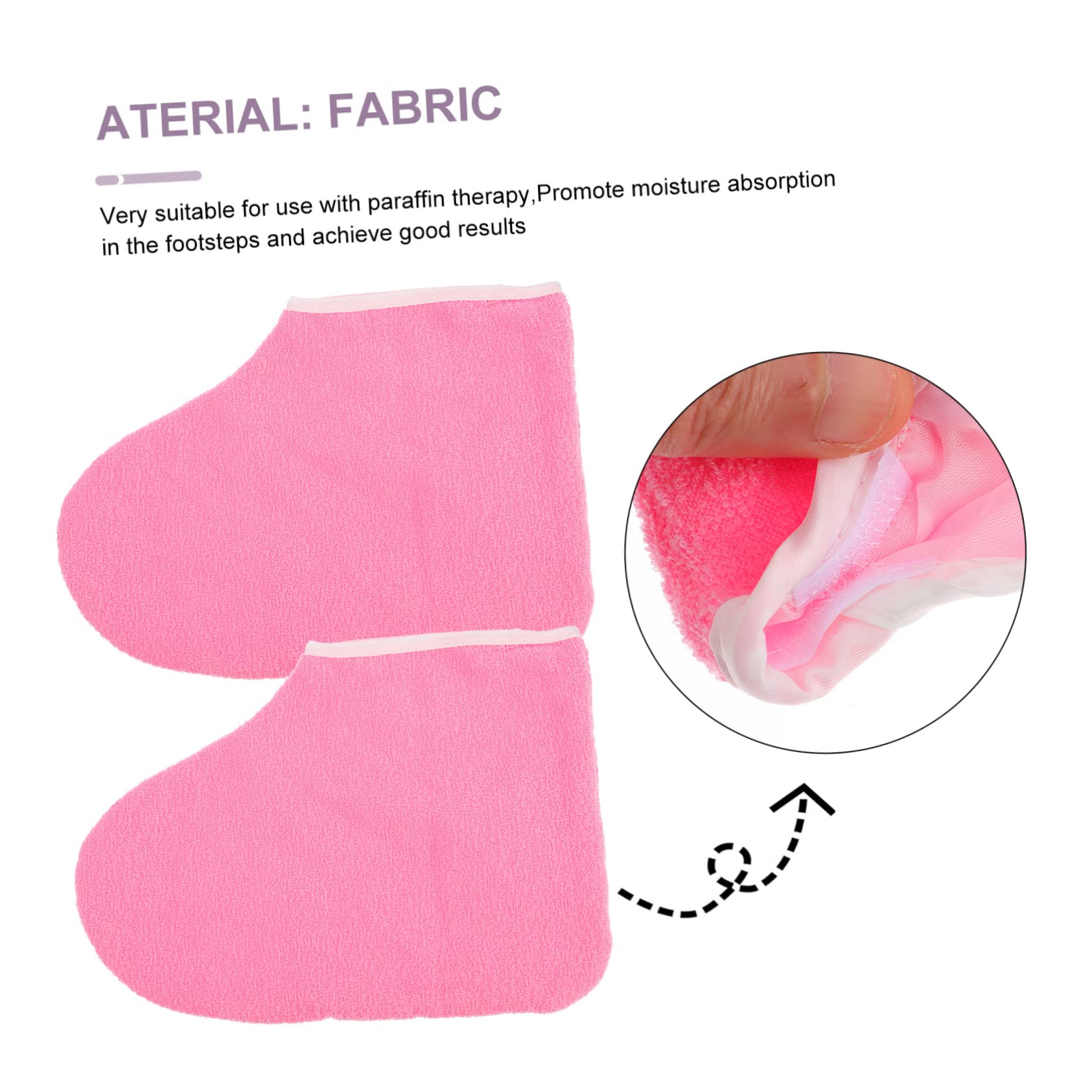 WOFASHPURET 2Pcs Moisturizing Socks for Women Foot Cover Softening and Repairing Dry Cracked Feet for Care and Hydrating Foot Mask for Smooth Skin