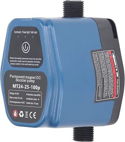 Miniatura 8 de Bomba de refuerzo de presión de agua, bomba de recirculación de agua caliente de 100 W, 24 V, 25 lmin, bomba de circulación impermeable, bomba de